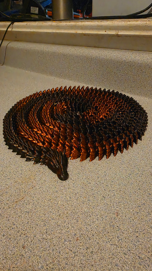 3D printed dragon